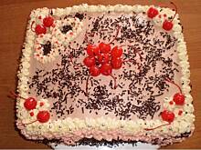 Fot. eelja, Tort  czekoladowo rumowy