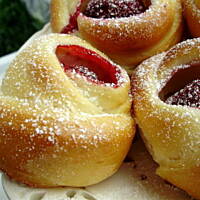 Bułeczki jak różyczki