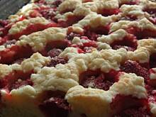 Fot. msewka, Kruche ciasto z truskawkami.