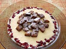 Fot. izeczka, Chłodnik brzoskwiniowy z cynamonowymi grzankami