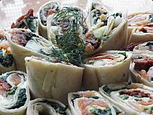 Fot. msewka, Tortilla z łososiem.