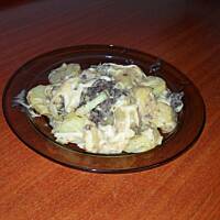 Zapiekanka z pieczarkami od Mężatki