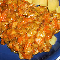 Młoda kapusta zasmażana wg M&Ł