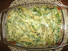 Fot. kimisz, Conchiglioni nadziewane farszem szpinakowym