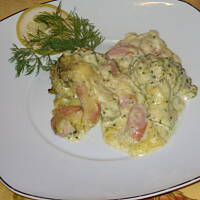 Ryba zapiekana z brokułami