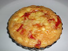 Fot. czarodziej, Prosta tarta z zapiekaną czerwoną papryką