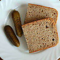 Chleb domowy na zaczynie bezdrożdżowym jednofazowym