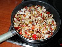 Fot. mezatka, Risotto z tego co akurat w lodówce było od Mężatki