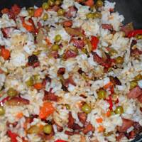 Risotto z tego co akurat w lodówce było od Mężatki