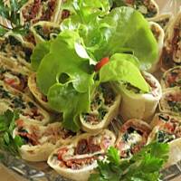 Tortilla z tuńczykiem.