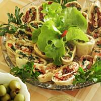 Tortilla z tuńczykiem.