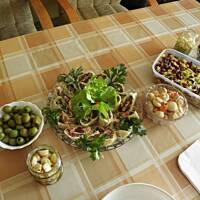 Tortilla z tuńczykiem.