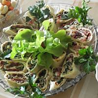 Tortilla z tuńczykiem.