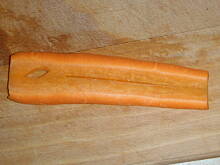 Fot. bronislawa70, Dekoracyjne liście z marchewki