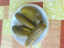 Fot. jaska2503, Ogórki małosolne bardzo aromatyczne z liśćmi:)