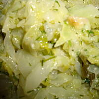 Młoda kapusta na słodko - kwaśno