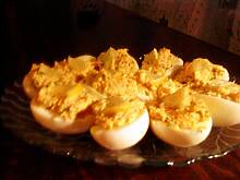 Fot. Luelle, Faszerowane jajka z wędzonym łososiem