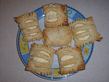 Fot. tysia827, Ciasteczka z ciasta francuskiego z twarogiem