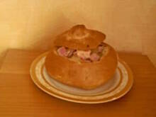 Fot. leatka, Kwaśnicowe wariacje w chlebku czosnkowym