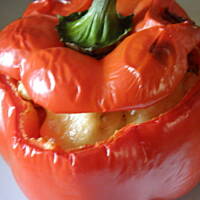 Zapiekana faszerowana papryka