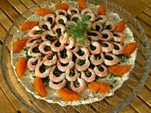 Fot. tineczka, Tort z wedzonym lososiem