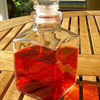 Ocet winny z platkow rozy pachnacej