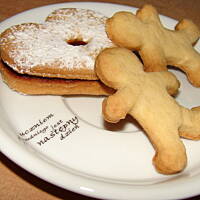 kruche ciasteczka bez jajek