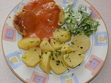 Fot. sheyanja, Kotlety jajeczne w pysznym sosie pomidorowym