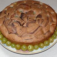 Bardzo szybkie ciasto z agrestem