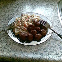 Farfalle i wędzony kurczak (sałatka)