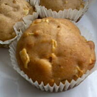 Mufinki z jabłuszkami