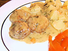 Fot. mariola2000, Kotleciki w sosie śmietanowo - ogórkowym wg M&Ł