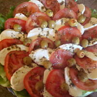 Pomidory z mozzarellą  proste i smaczne