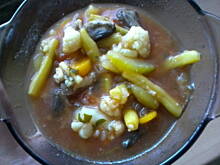 Fot. basiak55, Garnek warzyw z mięsem.