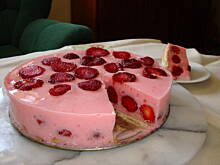 Fot. promyczek71, Ciasto serowo - truskawkowe