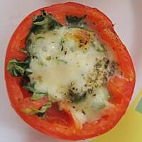 Pomidory zapiekane z mozarellą