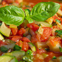 Sos pomidorowo-cukiniowy do tagliatelle