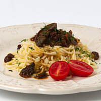 Sos grzybowy z suszonymi pomidorami