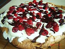 Fot. sebek, Czekoladowa Pavlova