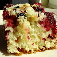 Drożdżowe owocowe, na serze śmietankowym