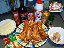 Fot. czarodziej, żeberka w miodzie