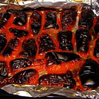 Grillowana, marynowana papryka w oleju