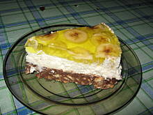 Fot. kasia146, ciasto na zimno bananowo-cytrynowe z nutella