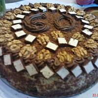 Tort orzechowy (lub makowy)