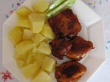 Fot. cini minis, Kurczak smażony z miodem i maggi / sosem sojowym