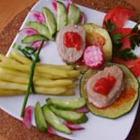 Polędwiczki na cukinii.