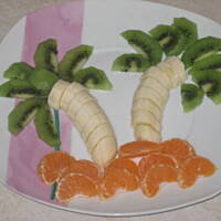 owocowy raj - owoce dla dzieci