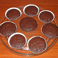 Ekspresowe Kakaowe Muffiny od Mężatki