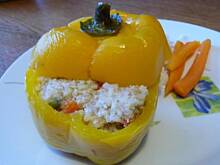 Fot. dorotagru, Papryka faszerowana z parowaru