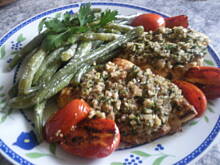 Fot. meliphera, Kurczak z orzechami